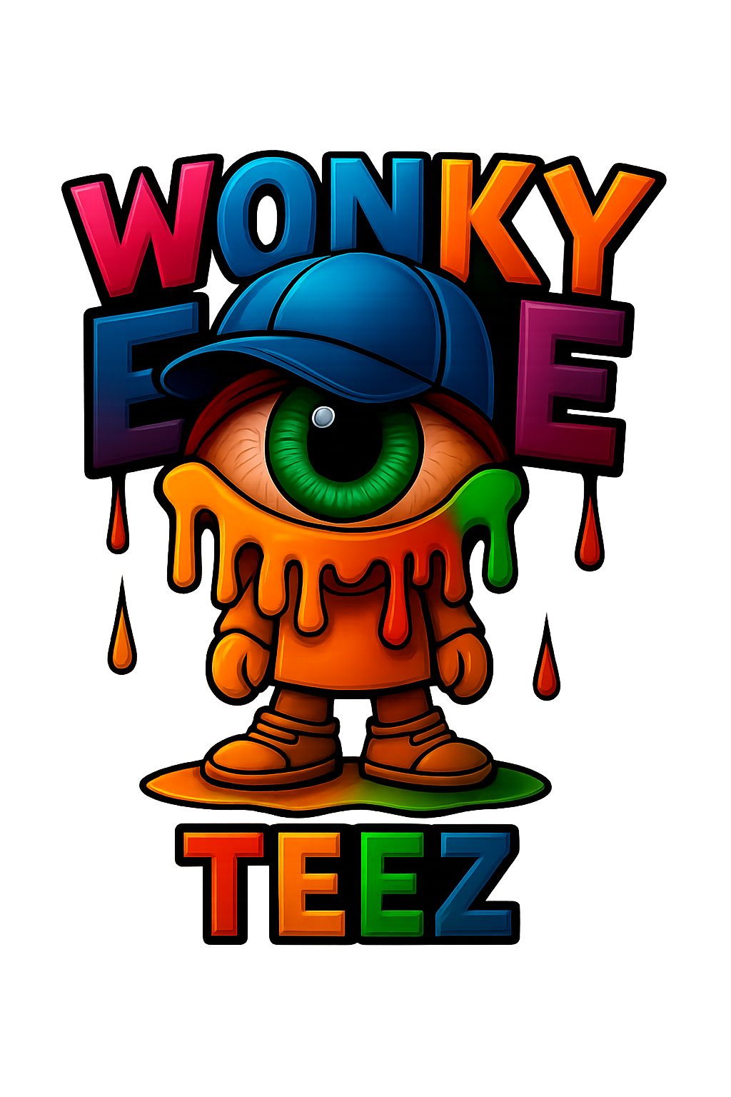 WONKY EYE TEEZ